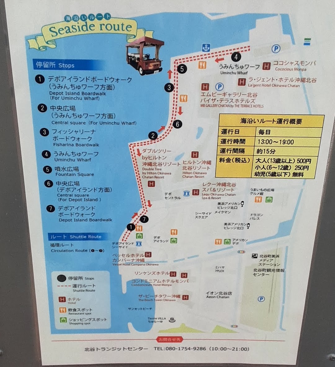 観光者向けの地図