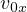 v0x  