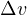 Δv  